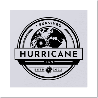 Hurricane Ian Survivor Posters and Art